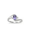 Gem Spark 14k 0.49 Ct. Tw. Diamond & Tanzanite Ring