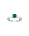 Gem Spark 14k 0.45 Ct. Tw. Emerald Ring