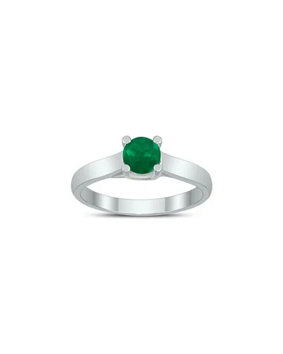 Gem Spark 14k 0.45 Ct. Tw. Emerald Ring