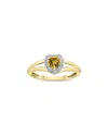 Gem Spark 14k 0.51 Ct. Tw. Diamond & Citrine Ring