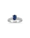 Gem Spark 14k 1.19 Ct. Tw. Diamond & Sapphire Ring