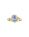 Gem Spark 14k 1.41 Ct. Tw. Diamond & Tanzanite Ring