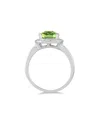 Gem Spark 14k 1.68 Ct. Tw. Diamond & Peridot Ring