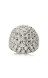 Gemella Jewels 18k White Gold Diamond Ring