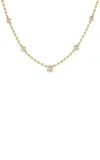 Gemella Jewels 18k Yellow Gold Diamond Necklace