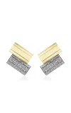 Gemella Jewels Stella 18k Yellow Gold Diamond Earrings