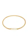 Gemella Jewels Stella Bar 18k Yellow Gold Diamond Necklace