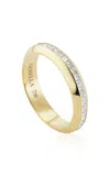 Gemella Jewels Stella Bar 18k Yellow Gold Diamond Ring