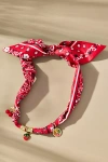 Gemelli Bandana Charm Necklace In Red