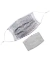 Gemelli Cloth Face Mask In Gray