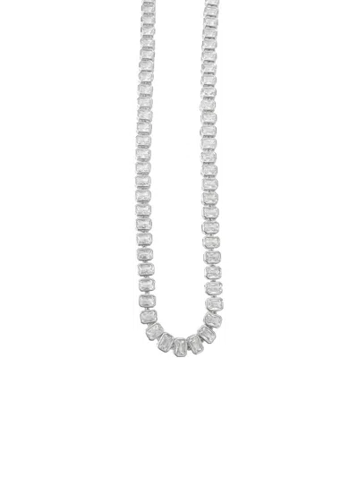 Gemelli Elvie Necklace In Silver In Metallic