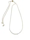 Gemelli Owen Adjustable Necklace In Gold In Gold