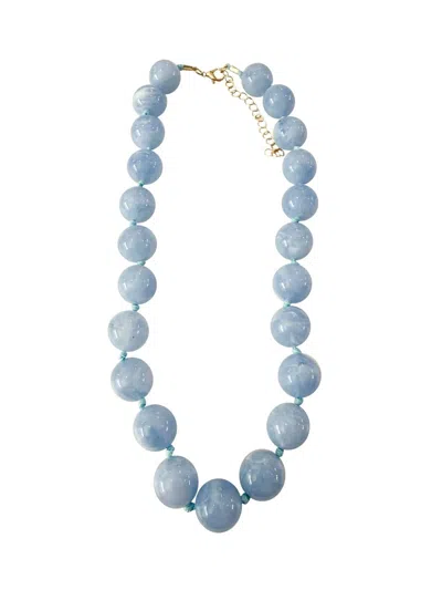 Gemelli The Nantucket Necklace In Baby Blue