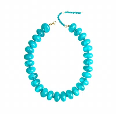 Gemelli The Newport Necklace In Baby Blue