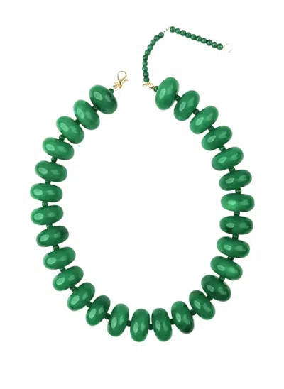 Gemelli The Newport Necklace In Green