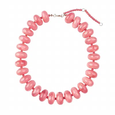 Gemelli The Newport Necklace In Pink In Pattern
