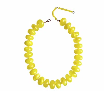 Gemelli The Newport Necklace In Yellow