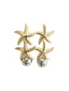 Gemelli Women's Waverly Starfish Earring In Gold In Gold