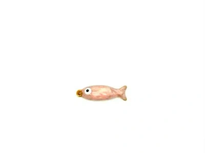 Gemini Jewelry Pink Enamel Fish Charm