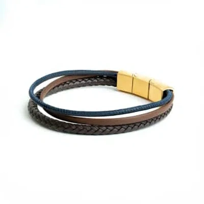 Gemini Medium And Large 3 Colours The Arte Bracelet In Brown