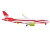 Geminijets Airbus A220-300 Commercial Aircraft "air Baltic" White And Red 1/400 Diecast Model Airplane By Gemin