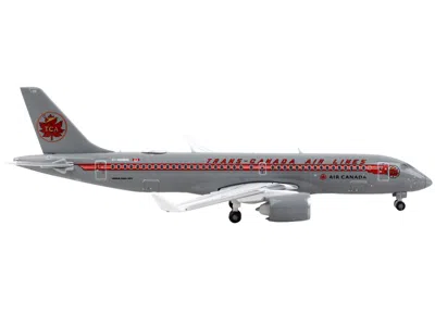 Geminijets Airbus A220-300 Commercial Aircraft "trans-canada Air Lines - Air Canada" Gray With Red Stripes 1/40