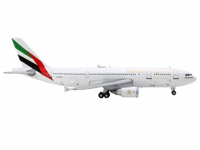 Geminijets Airbus A300-600r Commercial Aircraft "emirates Airlines" (a6-ekc) White With Striped Tail 1/400 Diec