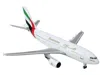 Geminijets Airbus A310-300 Commercial Aircraft "emirates Airlines" (a6-ekb) White With Striped Tail 1/400 Dieca