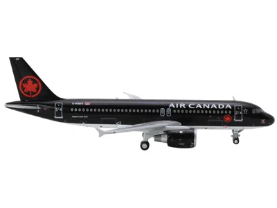 Geminijets Airbus A320 Commercial Aircraft "air Canada" (c-fnvv) Black 1/400 Diecast Model Airplane By Geminije