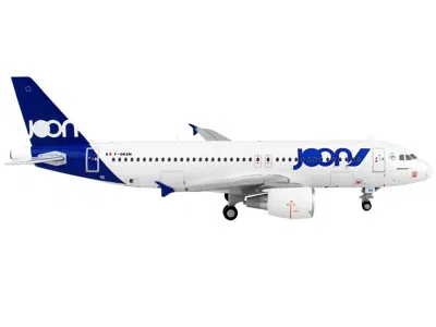 Geminijets Airbus A320 Commercial Aircraft "joon" White With Blue Tail 1/400 Diecast Model Airplane By Geminije