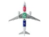 Geminijets Airbus A320neo Commercial Aircraft "transavia Airlines" (f-gneo) White With Green Tail 1/400 Diecast