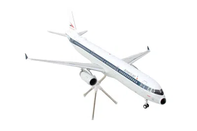Geminijets Airbus A321 Commercial Aircraft "american Airlines - Allegheny" (n579uw) White With Blue Stripes "ge