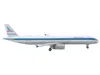 Geminijets Airbus A321 Commercial Aircraft "american Airlines - Piedmont" (n581uw) White With Blue Stripes 1/40