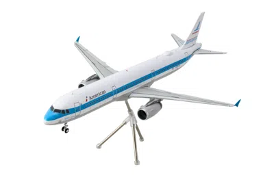 Geminijets Airbus A321 Commercial Aircraft "american Airlines - Piedmont" (n581uw) White With Blue Stripes "gem