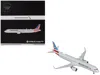 Geminijets Airbus A321neo Commercial Aircraft "american Airlines" (n413an) Gray With Striped Tail "gemini 200"  In White