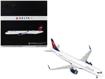 Geminijets Airbus A321neo Commercial Aircraft "delta Air Lines" (n502dx) White With Blue And Red Tail "gemini 2
