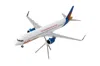 Geminijets Airbus A321neo Commercial Aircraft "jet2holidays" (g-sunb) White With Tail Graphics "gemini 200" Ser