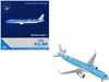 Geminijets Airbus A321neo Commercial Aircraft "klm Royal Dutch Airlines" (ph-axa) Blue And White 1/400 Diecast  In Blue