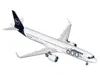 Geminijets Airbus A321neo Commercial Aircraft "lufthansa - 600th Airbus Aircraft" (d-aieq) White With Dark Blue