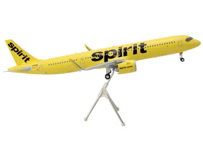 Geminijets Airbus A321neo Commercial Aircraft "spirit Airlines" (n702nk) Yellow "gemini 200" Series 1/200 Dieca