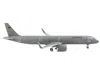 Geminijets Airbus A321neo Transport Aircraft "german Luftwaffe" Gray "gemini Macs" Series 1/400 Diecast Model A