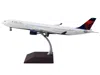 Geminijets Airbus A330-300 Commercial Aircraft "delta Air Lines" (n829nw) White With Blue And Red Tail "gemini