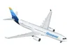 Geminijets Airbus A330-300 Commercial Aircraft "discover Airlines" (d-aikk) White With Blue Tail 1/400 Diecast