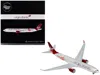 Geminijets Airbus A330-900 Commercial Aircraft "virgin Atlantic" (g-vsrb) Gray With Red Tail "gemini 200" Serie In White