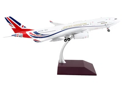 Geminijets Airbus A330 Mrtt Tanker Aircraft "british Royal Air Force" White With United Kingdom Flag Graphics "
