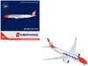 Geminijets Airbus A350-900 Commercial Aircraft "edelweiss Air" (hb-ihc) White With Red Tail 1/400 Diecast Model In White