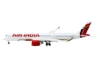 Geminijets Airbus A350-900 Commercial Aircraft With Flaps Down "air India" (vt-jrh) White With Tail Graphics 1/