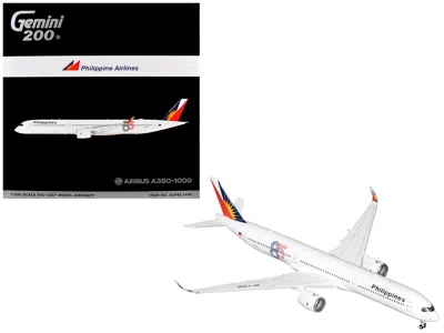 Geminijets Airbus A350-1000 Commercial Aircraft "philippine Airlines" (rp-c3510) White With Tail Graphics "gemi