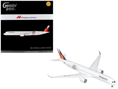 Geminijets Airbus A350-1000 Commercial Aircraft With Flaps Down "philippine Airlines" (rp-c3510) White With Tai