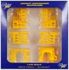 Geminijets Aircraft Maintenance Scaffolding 6 Piece Set For 1/400 Scale Models By  In Yellow